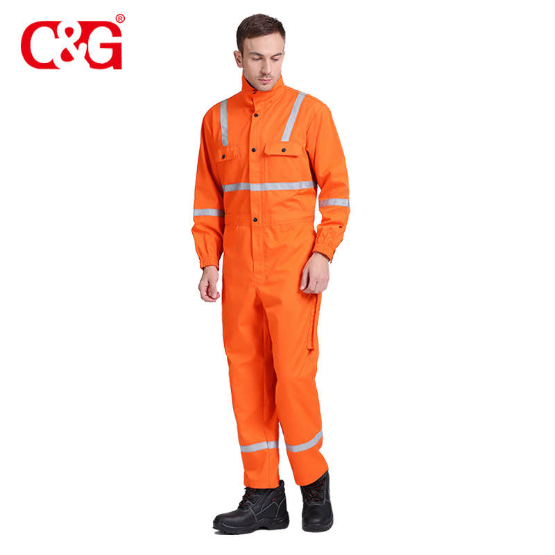 Nomex orange coverall