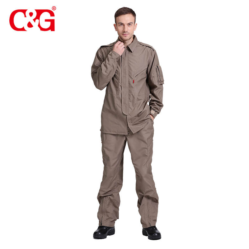 Attractive option khaki military flight jacket