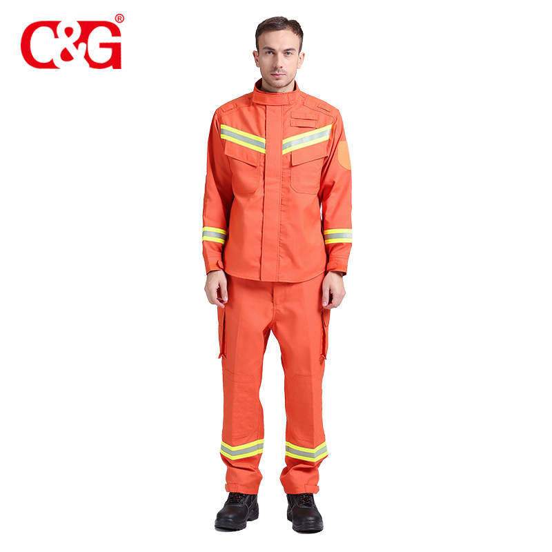 Firehouse uniforms resistant insulated fire fighter clothing