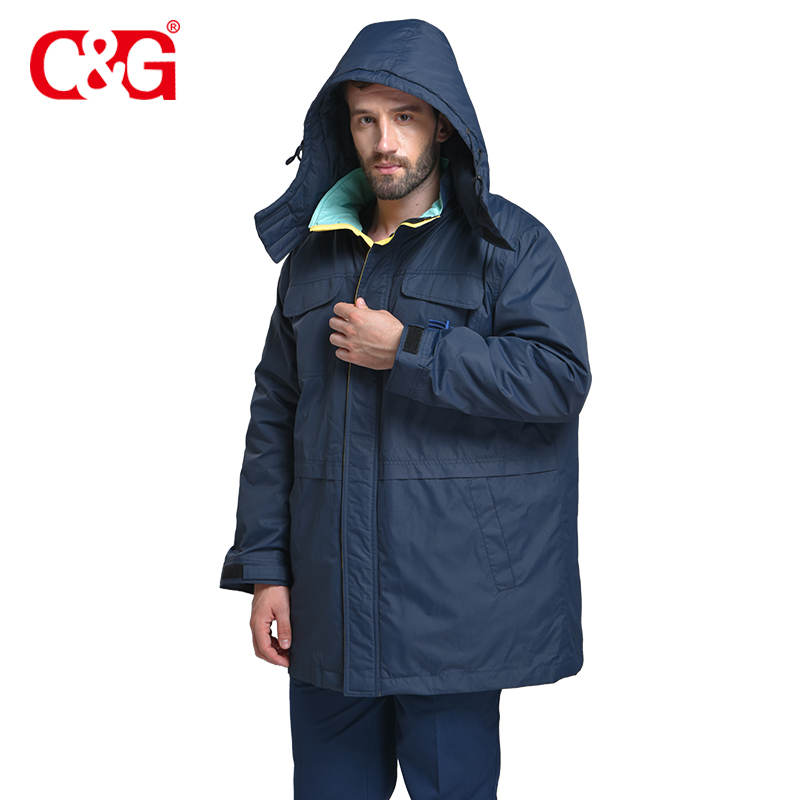 Reasonable price winter workwear navy blue jacket