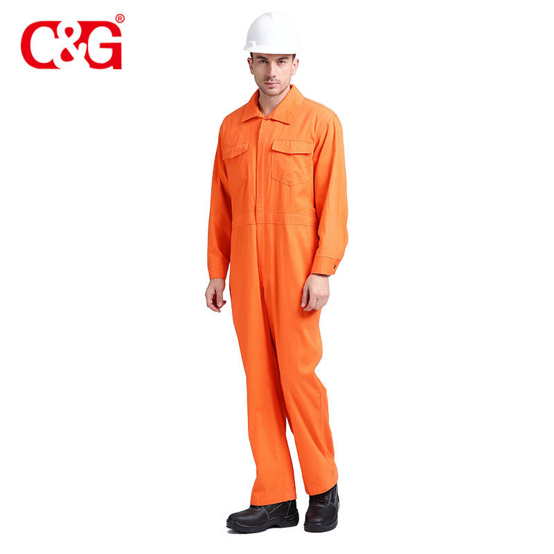 Durable professional outdoor safety work coverall